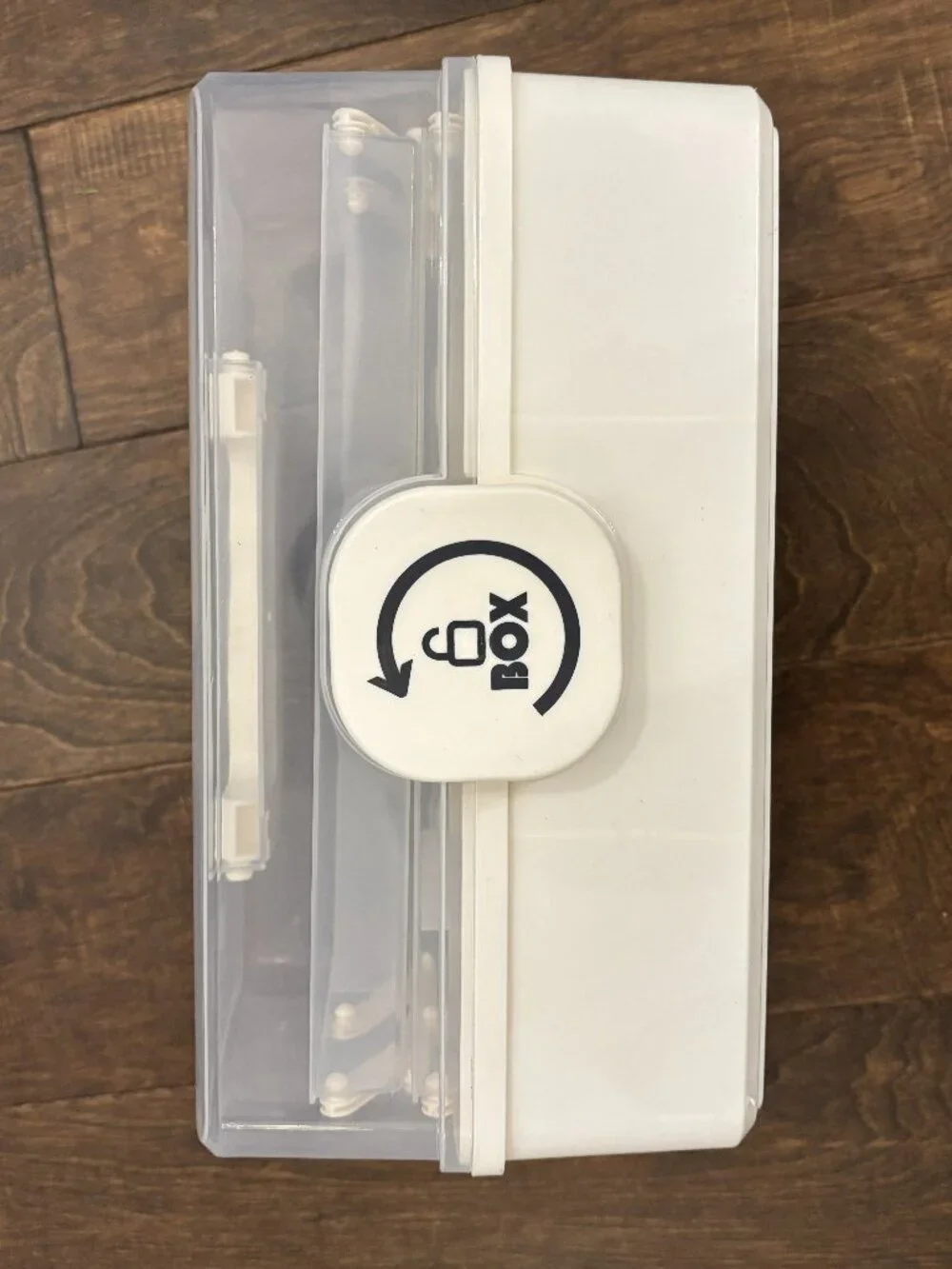 3 tier storage box- white. NEW